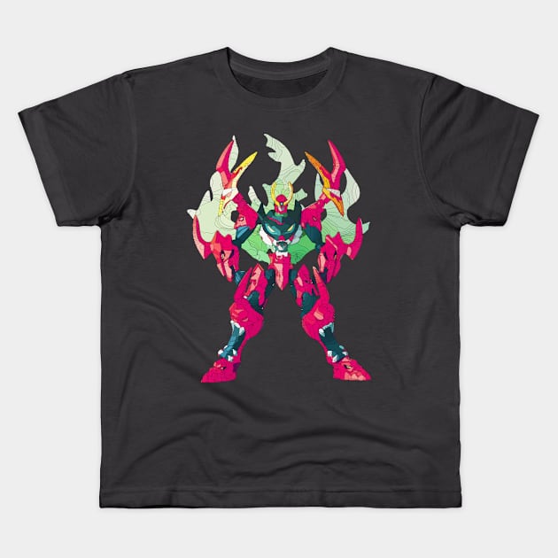 Gurren Laggan Fan Art Kids T-Shirt by Birdbox